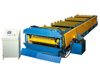 Máquina laminadora de camada de dois andares