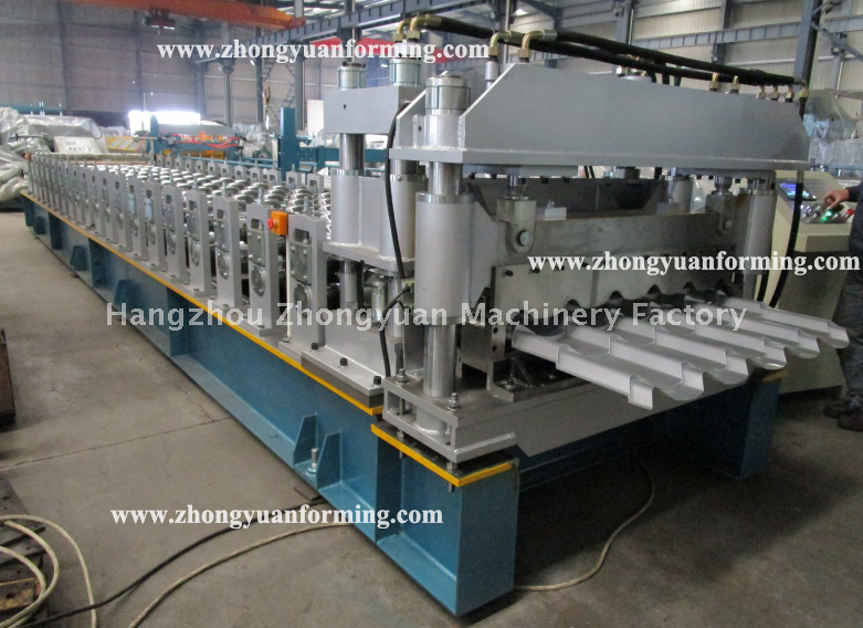 Máquina formadora de rolos de telha metálica/Máquina formadora de rolos de telha esmaltada