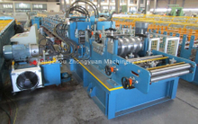 Padrão europeu 15 anos de vida automática CZ Purlin Roll Forming Machine com sistema de qualidade ISO