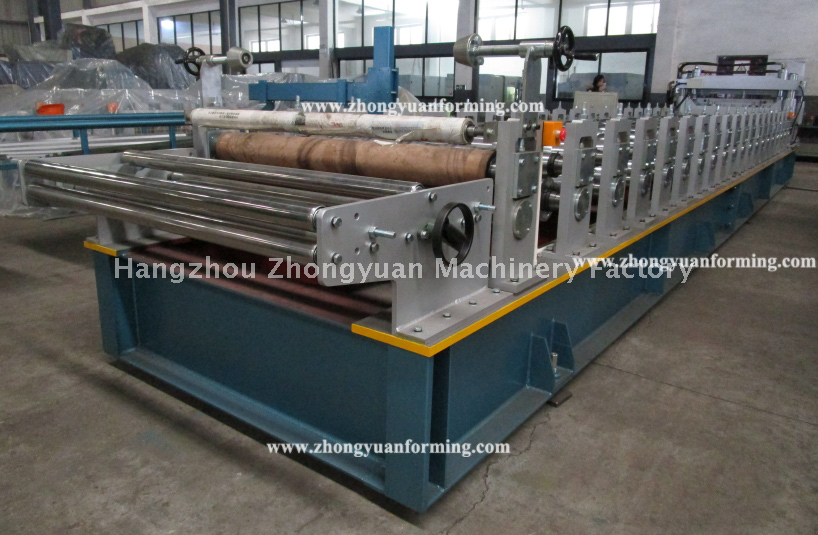 Máquina formadora de rolos de telha metálica/Máquina formadora de rolos de telha esmaltada