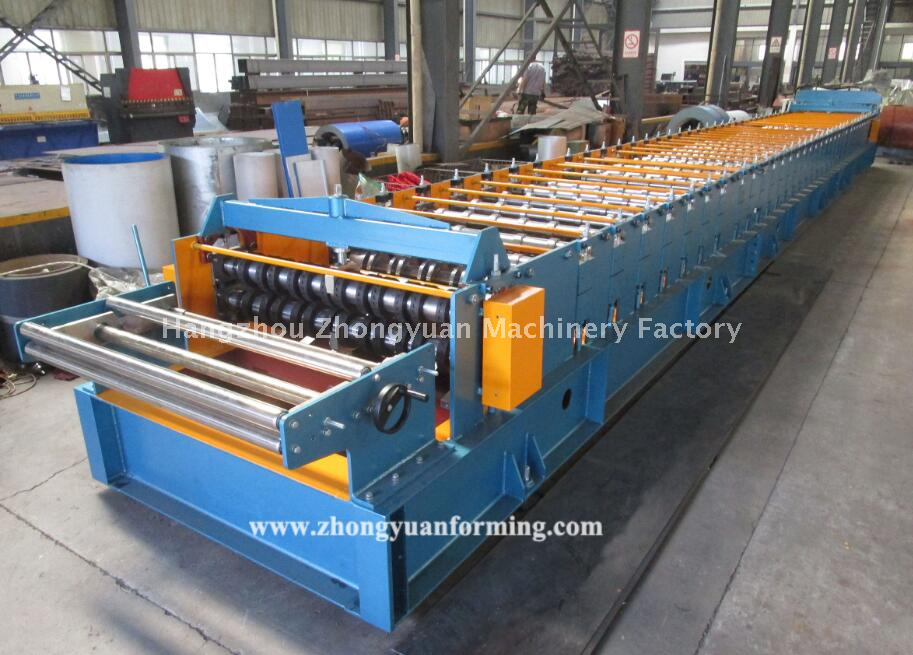 15 anos de vida útil da máquina formadora de rolos Losacero de alta qualidade com inspeção SGS e sistema de qualidade ISO