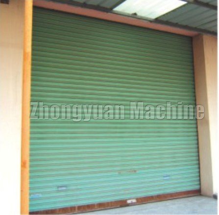 Porta de persiana estilo australiano