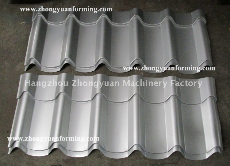 Máquina formadora de rolos de telha metálica/Máquina formadora de rolos de telha esmaltada