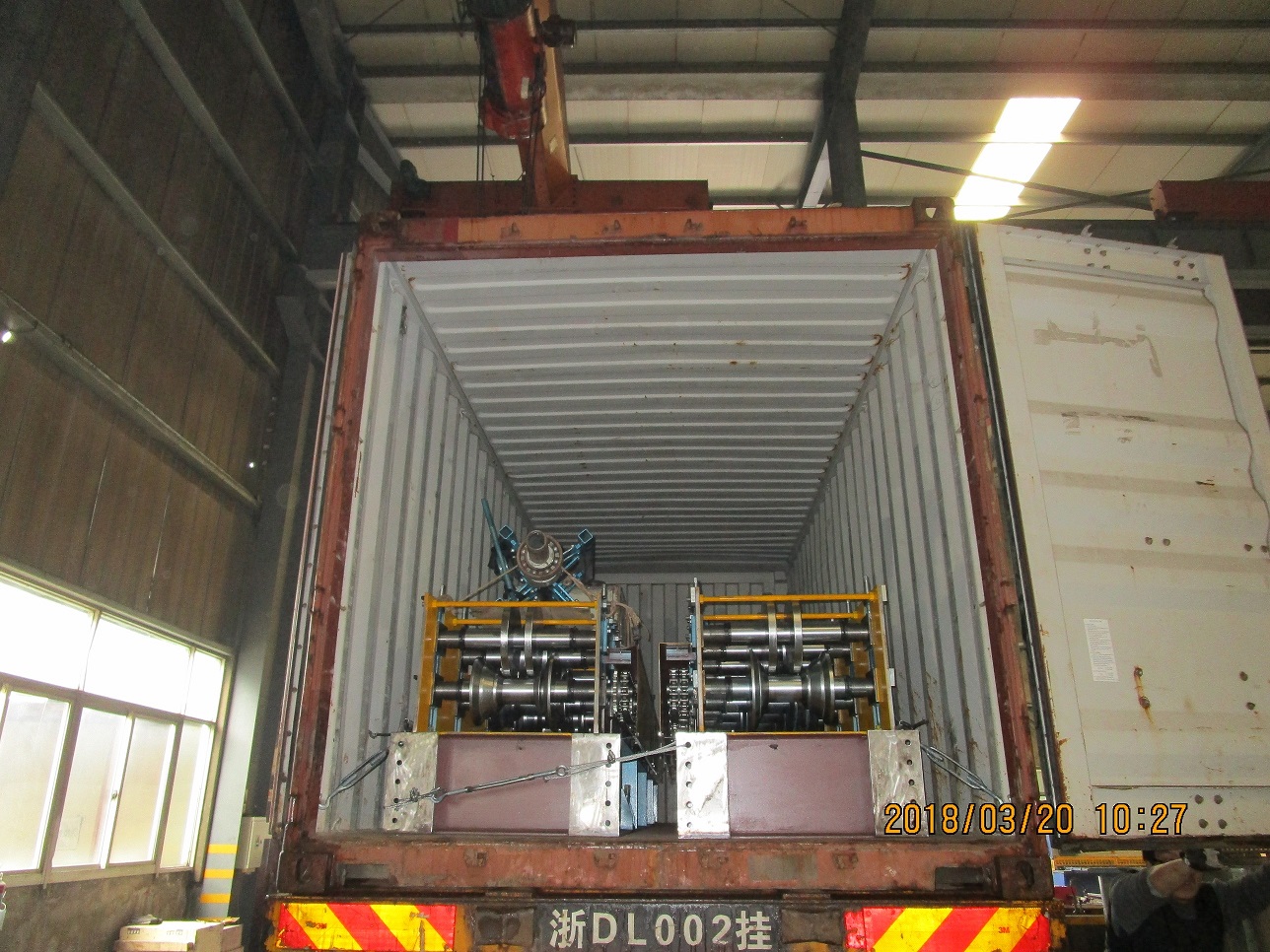 m&aacute;quina de rolamento de calha zhongyuan