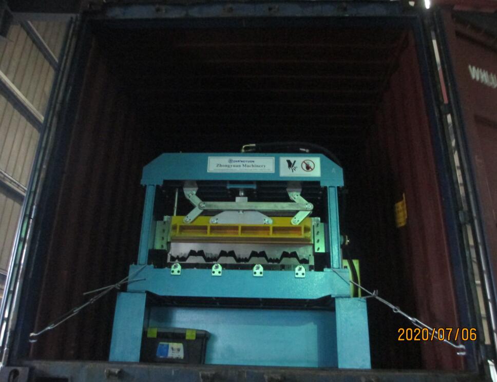 M&aacute;quina formadora de rolos para deck Zhongyuan