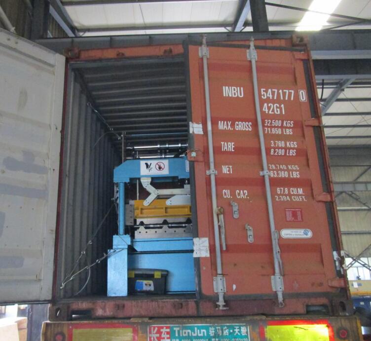 M&aacute;quina formadora de rolos para telhado Zhongyuan 2