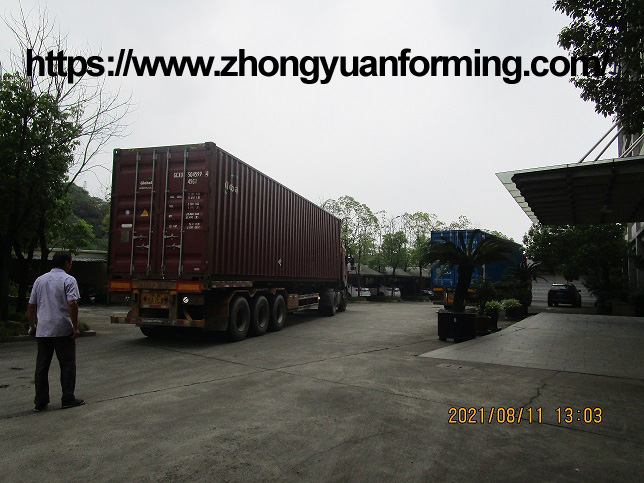 m&aacute;quina formadora de rolo de folha zhongyuan