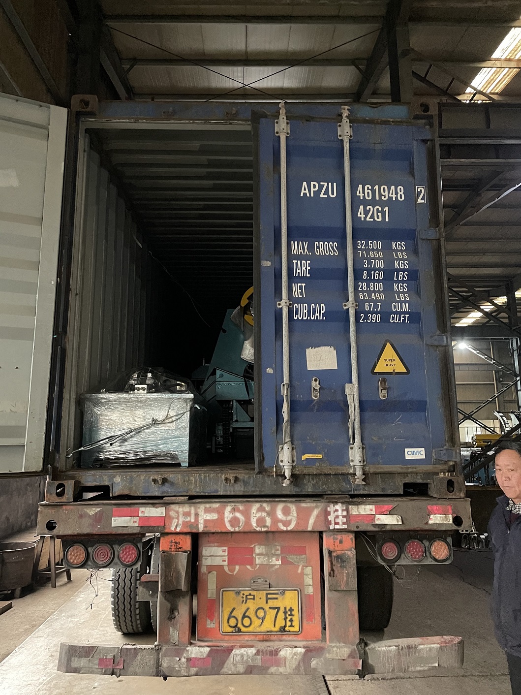 M&aacute;quina de corte no comprimento zhongyuan com desbobinador hidr&aacute;ulico