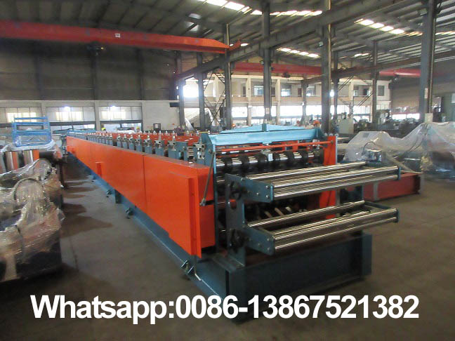 M&aacute;quina formadora de rolos de parede de dupla camada Zhongyuan