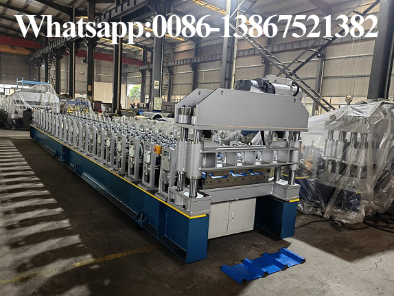 M&aacute;quina formadora de rolos de metal Zhongyuan para coberturas met&aacute;licas (1)