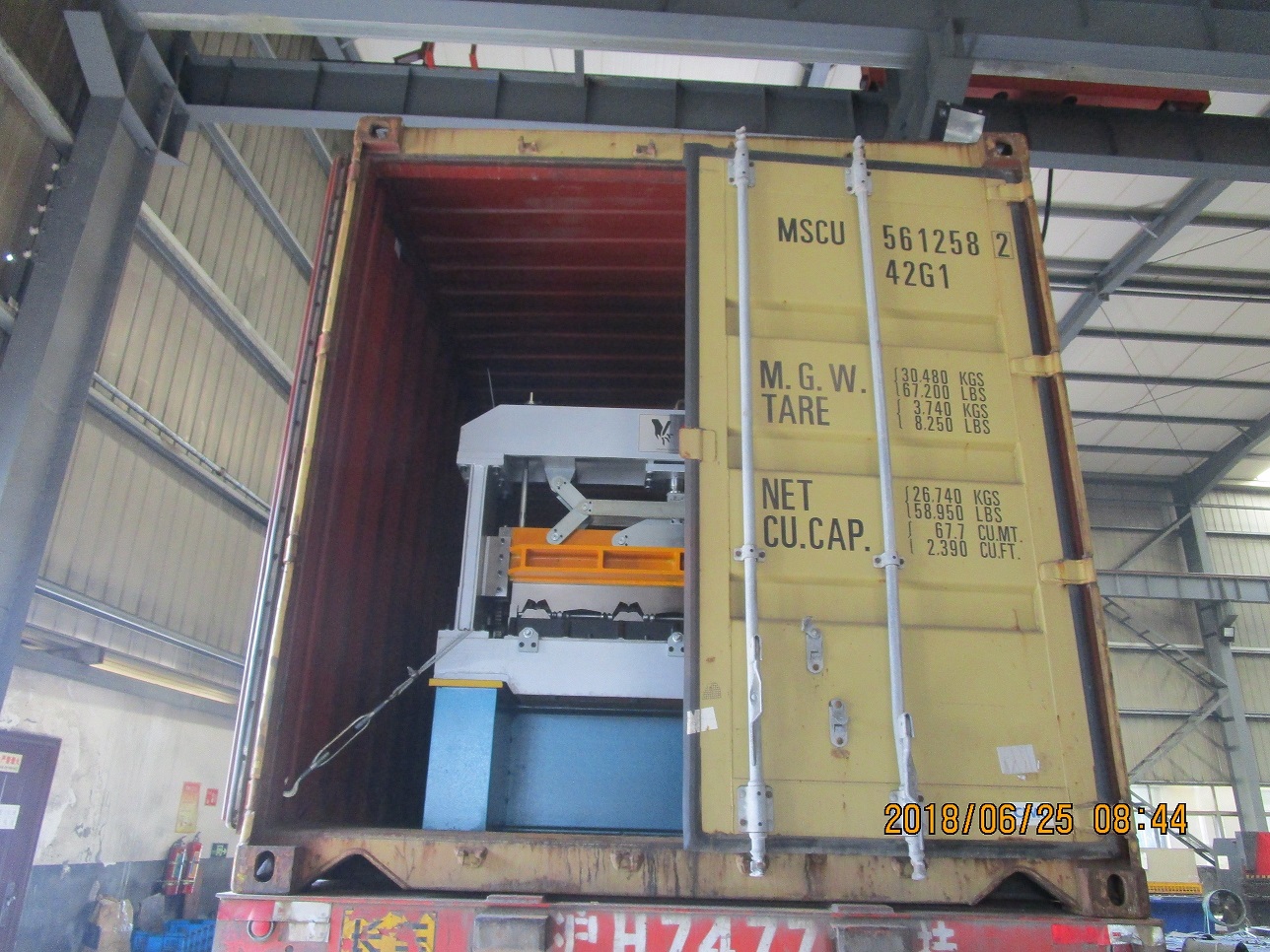 M&aacute;quina formadora de rolos zhongyuan para telhas