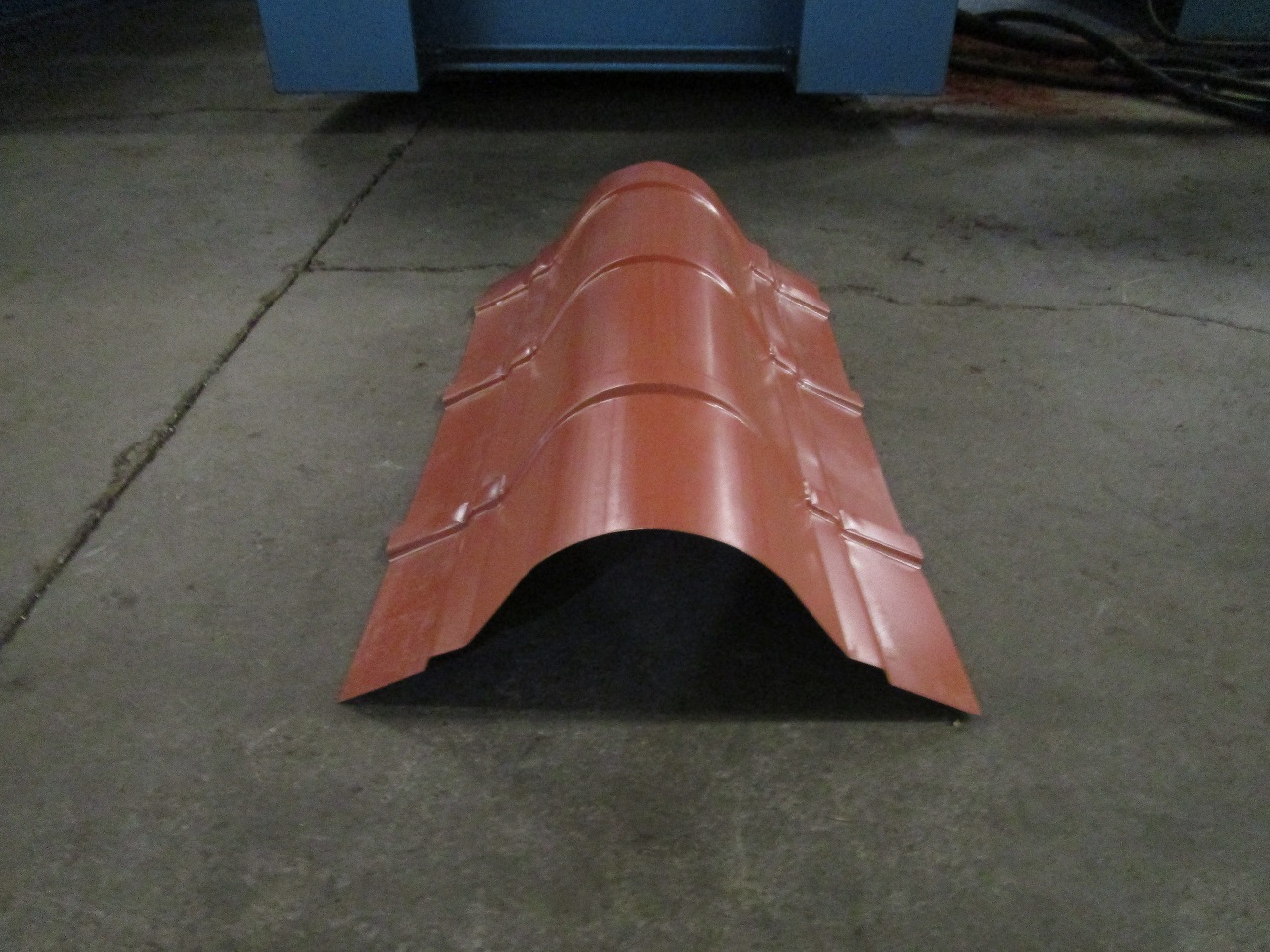 m&aacute;quinas de cobertura de cumeeira zhongyuan