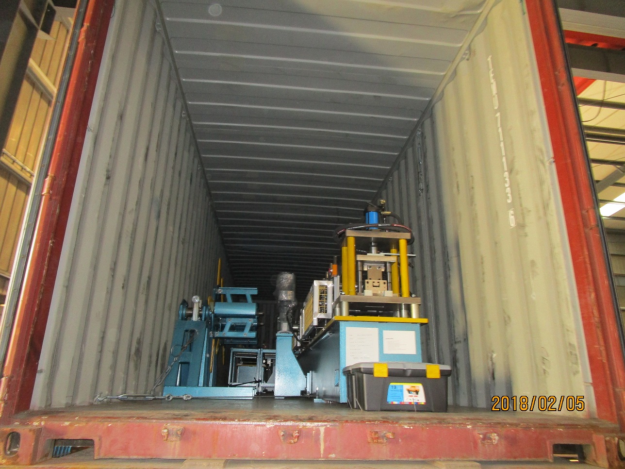 M&aacute;quina formadora de rolos para trilhos e pinos zhongyuan