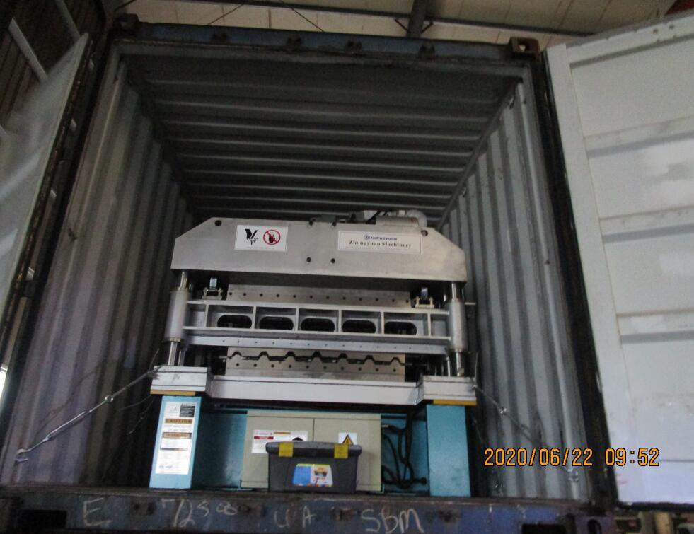 m&aacute;quina perfiladeira de dupla camada