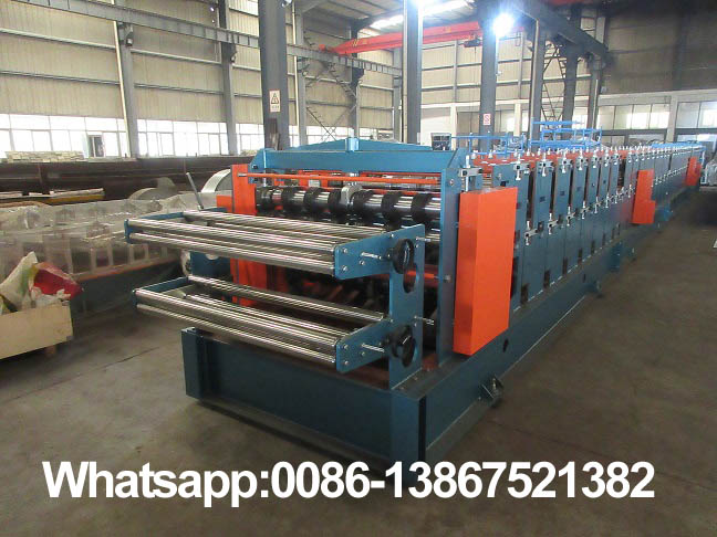 M&aacute;quina formadora de rolos para telhados de dupla camada Zhongyuan