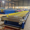 Máquina formadora de rolos ondulados para telhado de metal para venda
