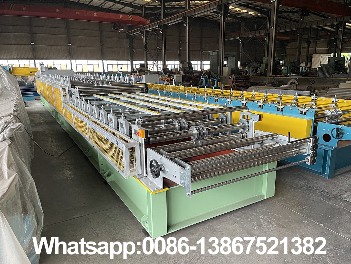 M&aacute;quina perfiladeira de duas camadas Zhongyuan