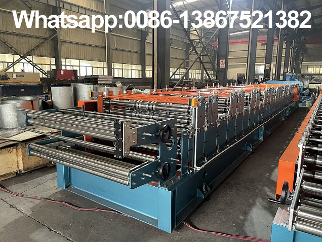 M&aacute;quina formadora de rolos para telhados de dupla camada Zhongyuan