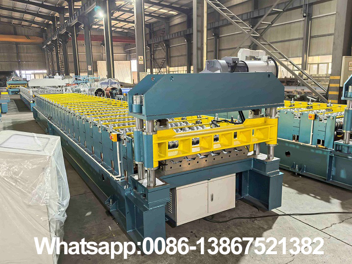 M&aacute;quina formadora de rolos para telhados Zhongyuan