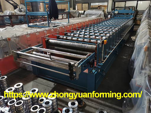 m&aacute;quina formadora de rolo de telha zhongyuan