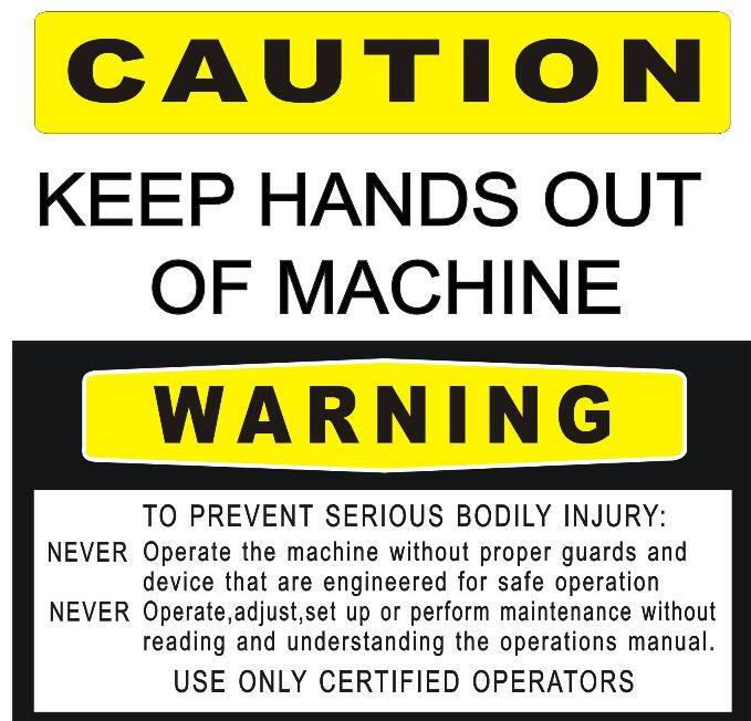 Cuidado com a m&aacute;quina formadora de rolo de telhado