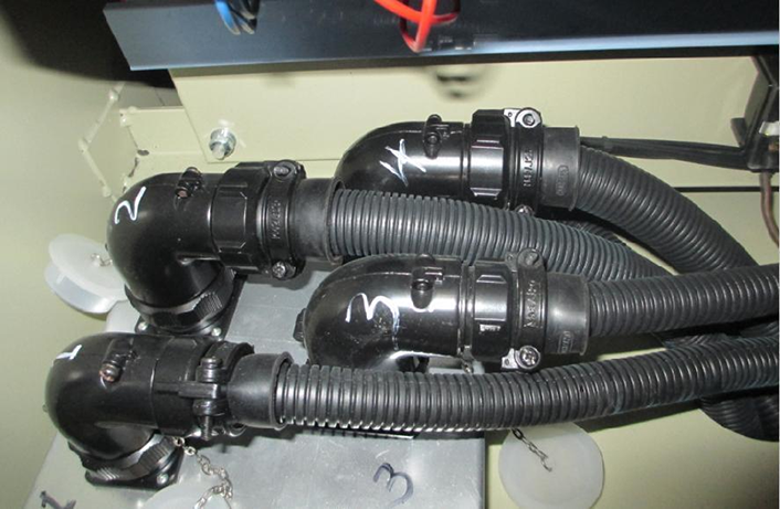 Dentro do controlador PLC