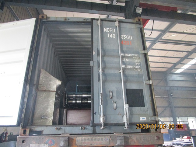 M&aacute;quina formadora de rolos para deck Zhongyuan 2 
