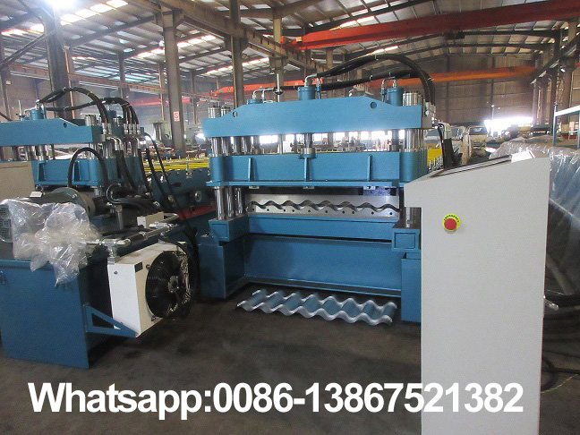 M&aacute;quina formadora de rolo de telha esmaltada Zhongyuan para venda