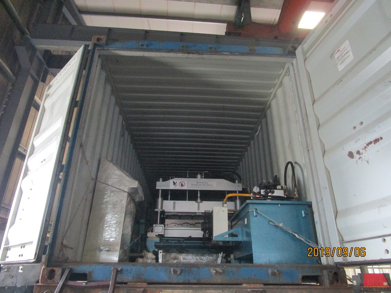 M&aacute;quina para fabricar telhado de telha zhongyuan