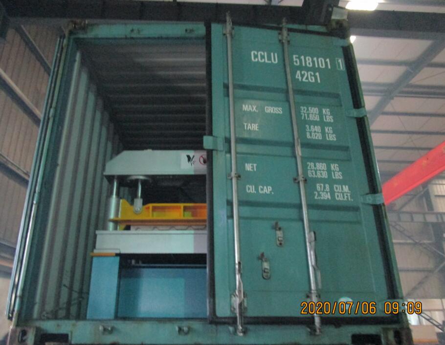 Máquina formadora de rolos de painel R101 para o México em 06 de julho de 2020