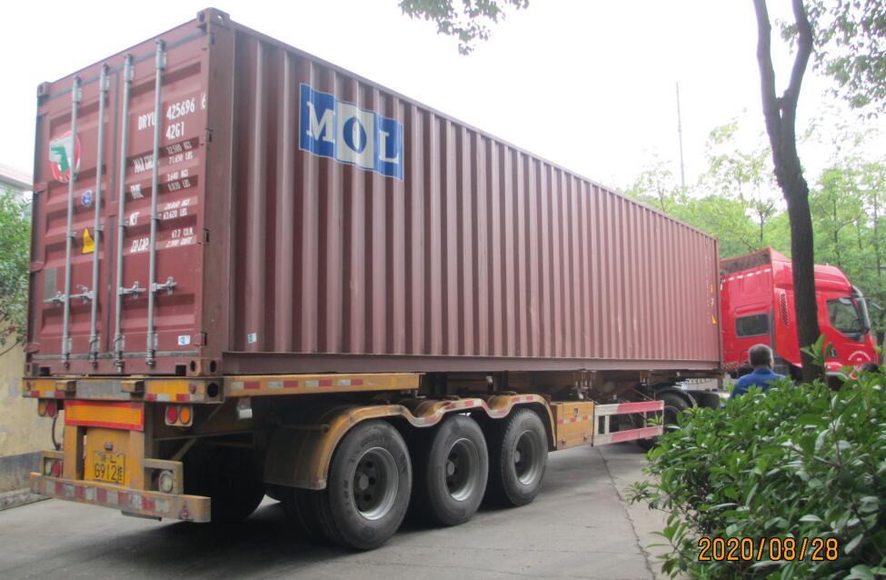 Entrega de máquinas perfiladeiras em agosto de 2020 em Zhongyuan 