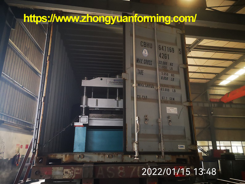 M&aacute;quina formadora de telha zhongyuan
