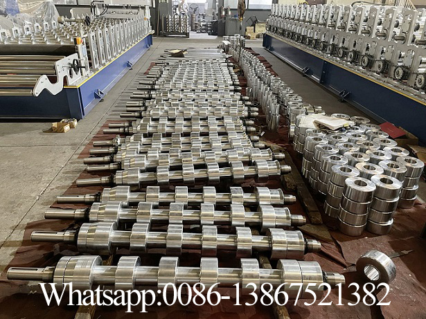 M&aacute;quina formadora de rolos para piso de deck de a&ccedil;o Zhongyuan