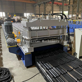 Máquina formadora de rolo de telha esmaltada para painel de telhado