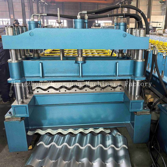 Novo estilo de máquina formadora de rolos de telha espanhola para venda