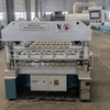Máquina formadora de rolos para telhados de metal com corte elétrico