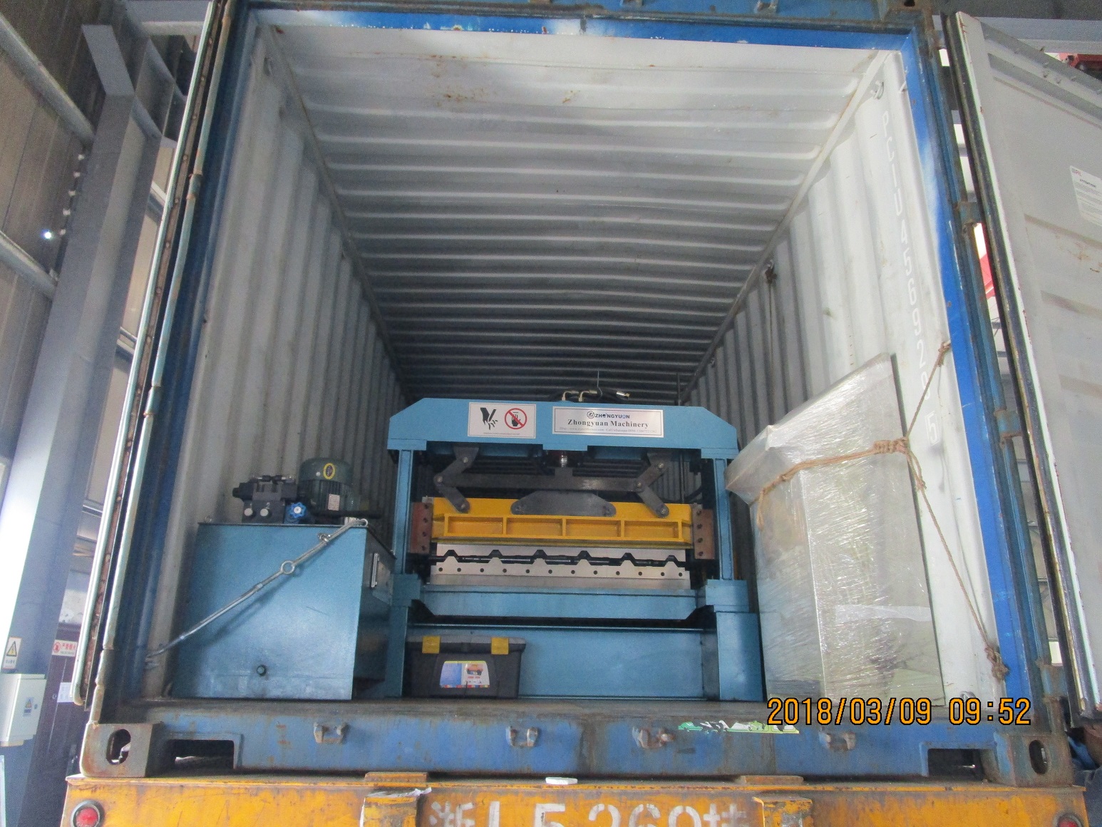 M&aacute;quina formadora de rolos de longo alcance certificada zhongyuan