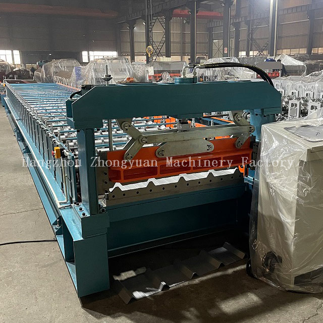 Máquina formadora de rolo para painel de telhado 