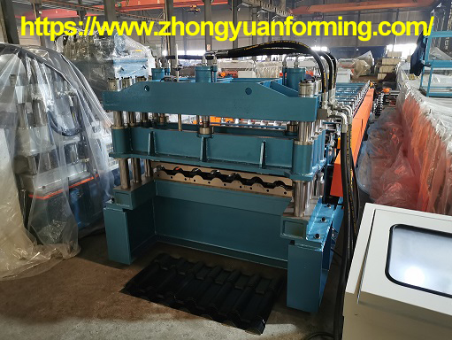 m&aacute;quina de fazer rolo de telha zhongyuan