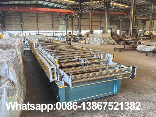 F&aacute;brica de m&aacute;quinas formadoras de rolos de camada dupla Zhongyuan