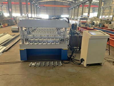 Hydraulic-Cutting-Roof-Sheet-Roll-Forming-Machine