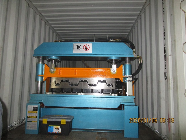 M&aacute;quina formadora de rolos para deck Zhongyuan 1