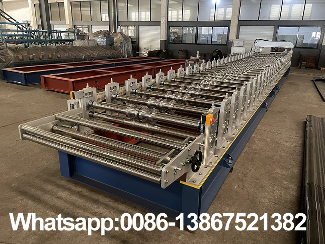 M&aacute;quina formadora de rolos para telhado ondulado Zhongyuan