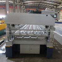 Máquina de painel de telhado com corte elétrico