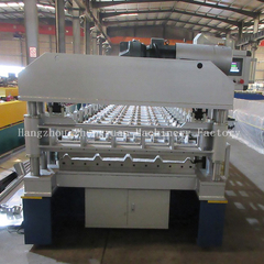 Máquina de painel de telhado com corte elétrico