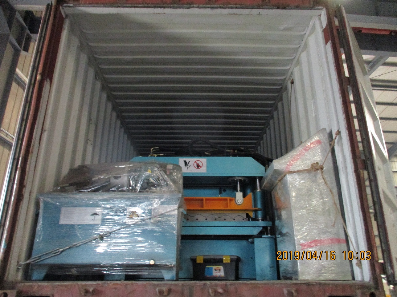 telha da m&aacute;quina formadora de rolo zhongyuan