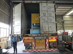 Máquinas entregues para perfiladeiras em Zhongyuan em novembro de 2019