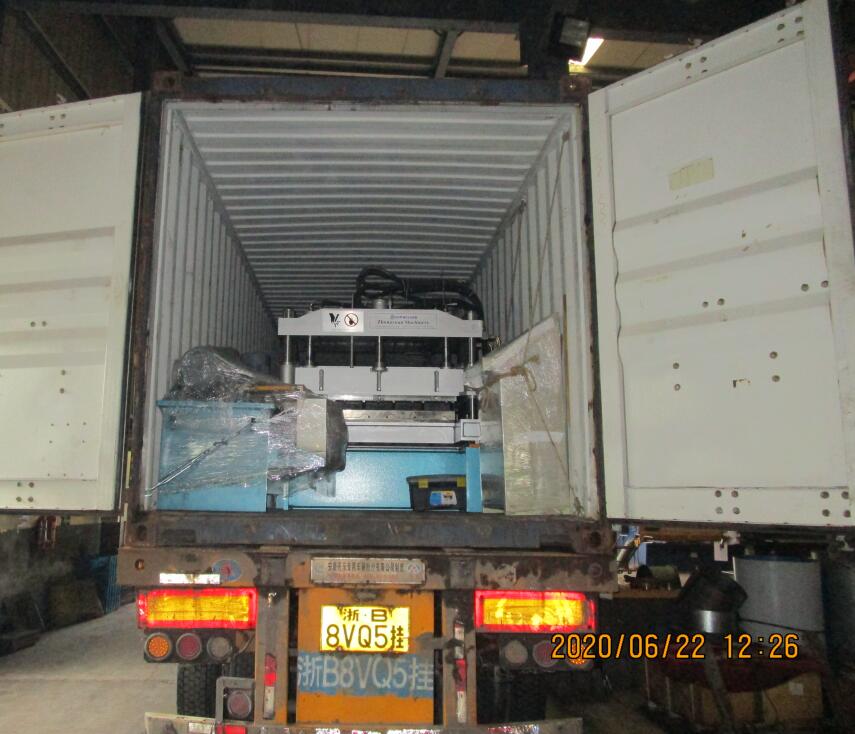 M&aacute;quina formadora de rolo de telha zhongyuan