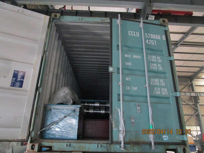 Equipamento formador de rolos para deck Zhongyuan