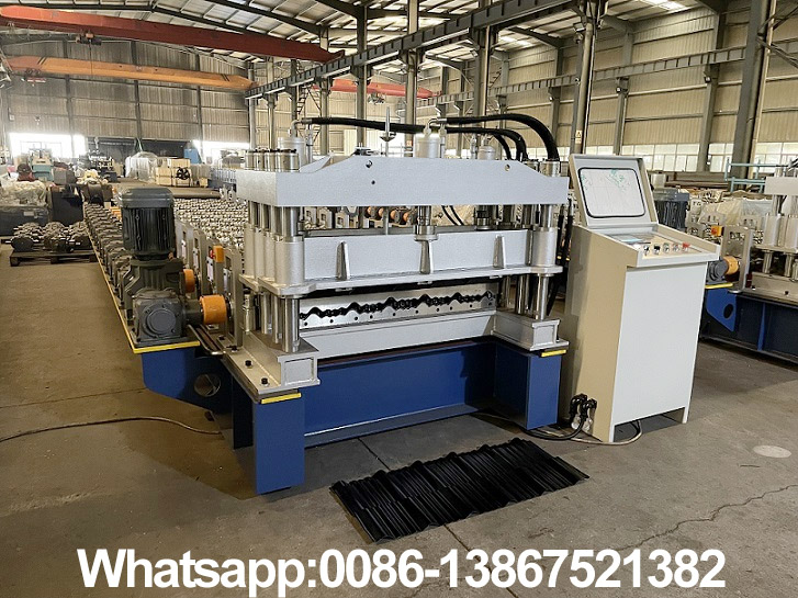 M&aacute;quina para fazer telhas met&aacute;licas Zhongyuan